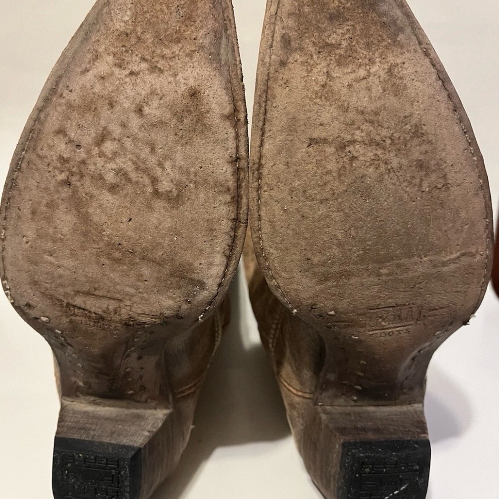 Sz 9 Corral R1974 Honey Cortez Fleur de lis Stitched Western Boots - Picture 17 of 17